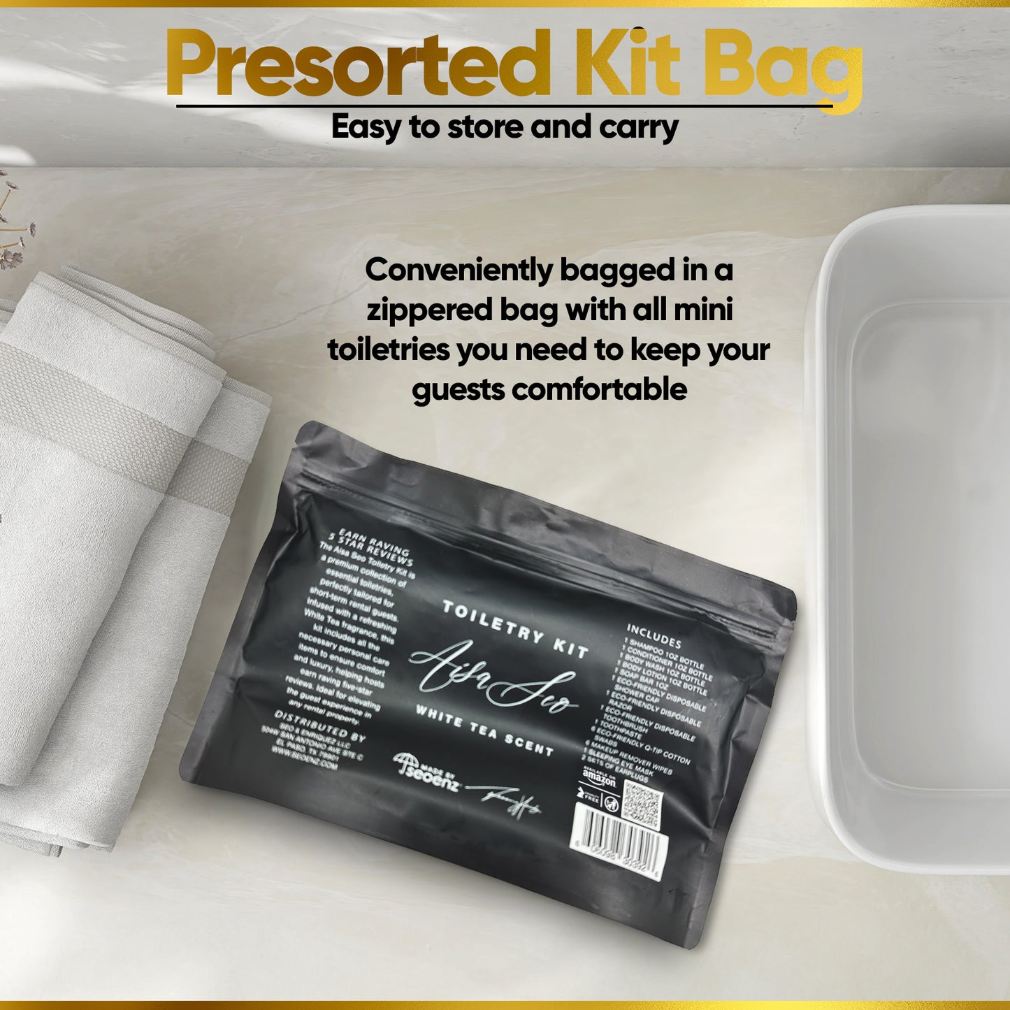 24 Piece Toiletry Kit
