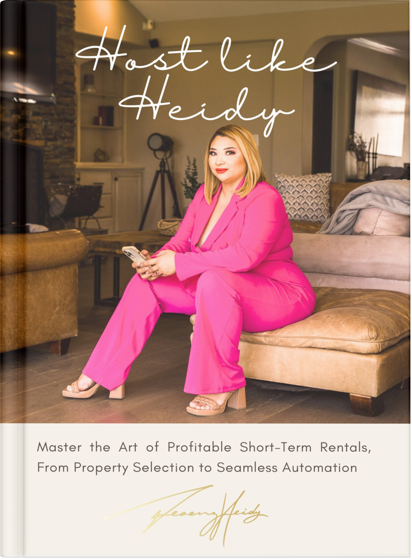Host Like Heidy. Master the Art of Profitable Short-Term Rentals, From Property Selection to Seamless Automation (eBook)