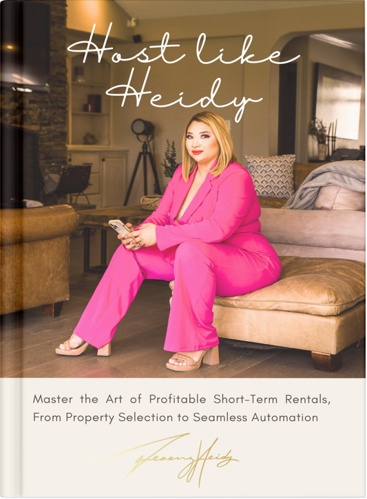 Host Like Heidy. Master the Art of Profitable Short-Term Rentals, From Property Selection to Seamless Automation (eBook)